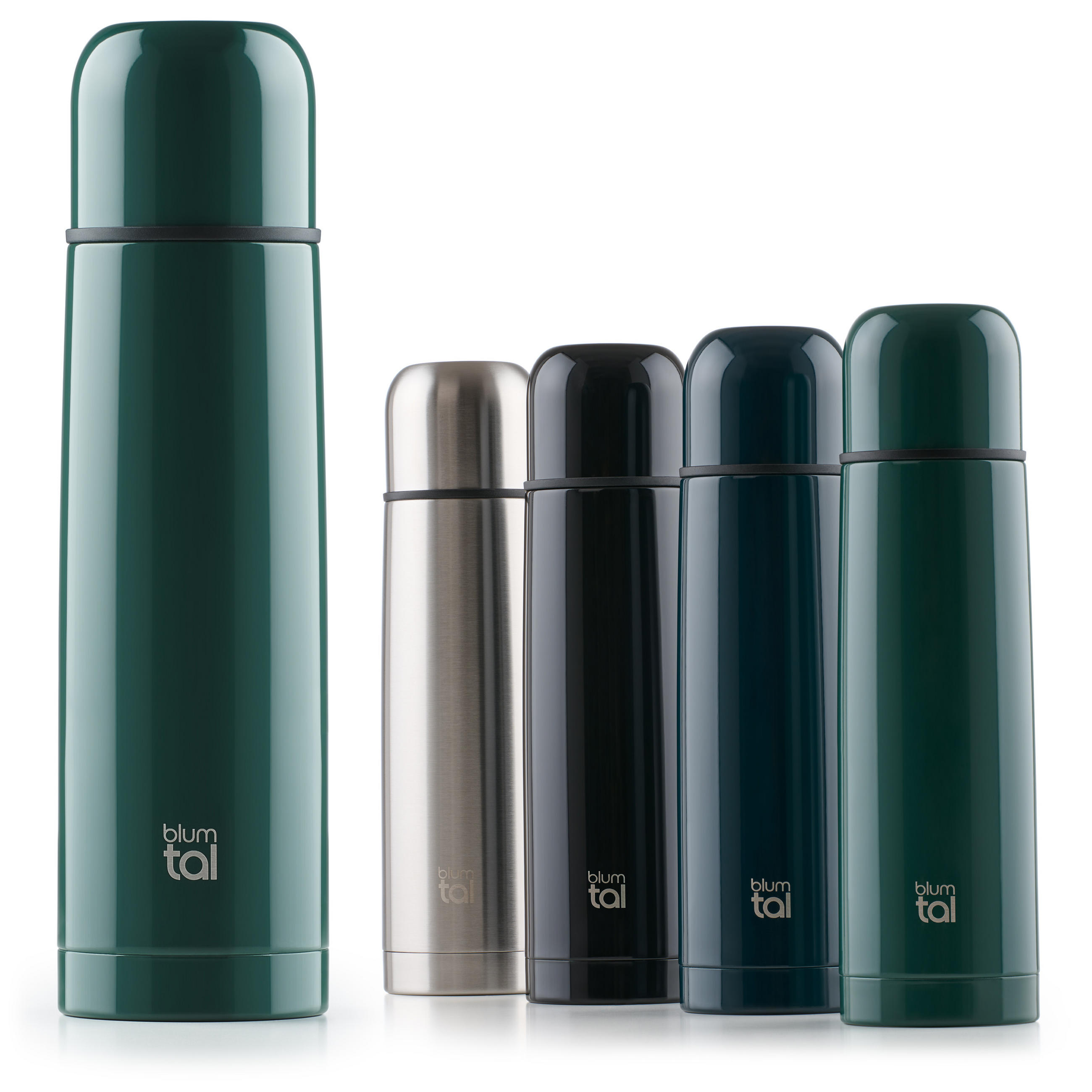Blumtal Thermosflasche Dunkelgrün