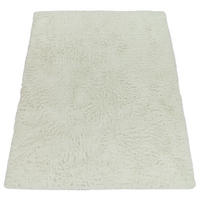 HOCHFLORTEPPICH 200/280 cm Silky 591 - Weiß, Textil (200/280cm) - Paco Home