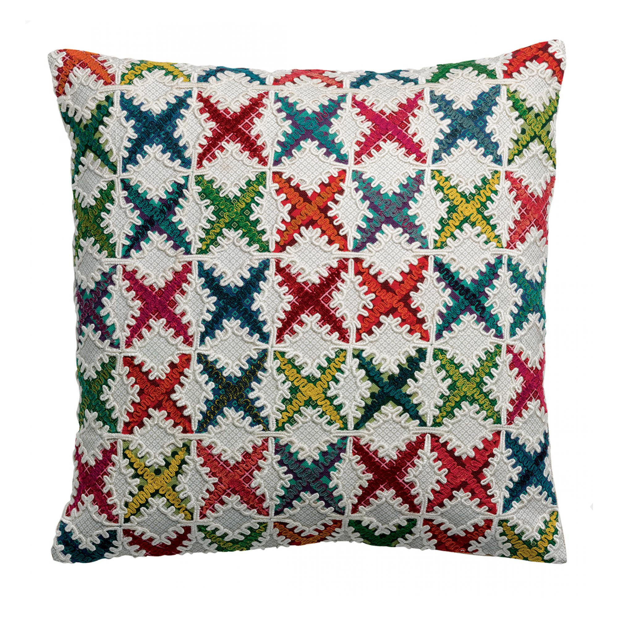KISSEN Beth multico 45 x 45 cm - Multicolor, Textil (45/45cm) - Vivaraise