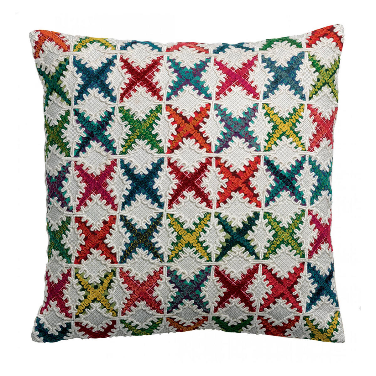KISSEN Beth multico 45 x 45 cm - Multicolor, Textil (45/45cm) - Vivaraise