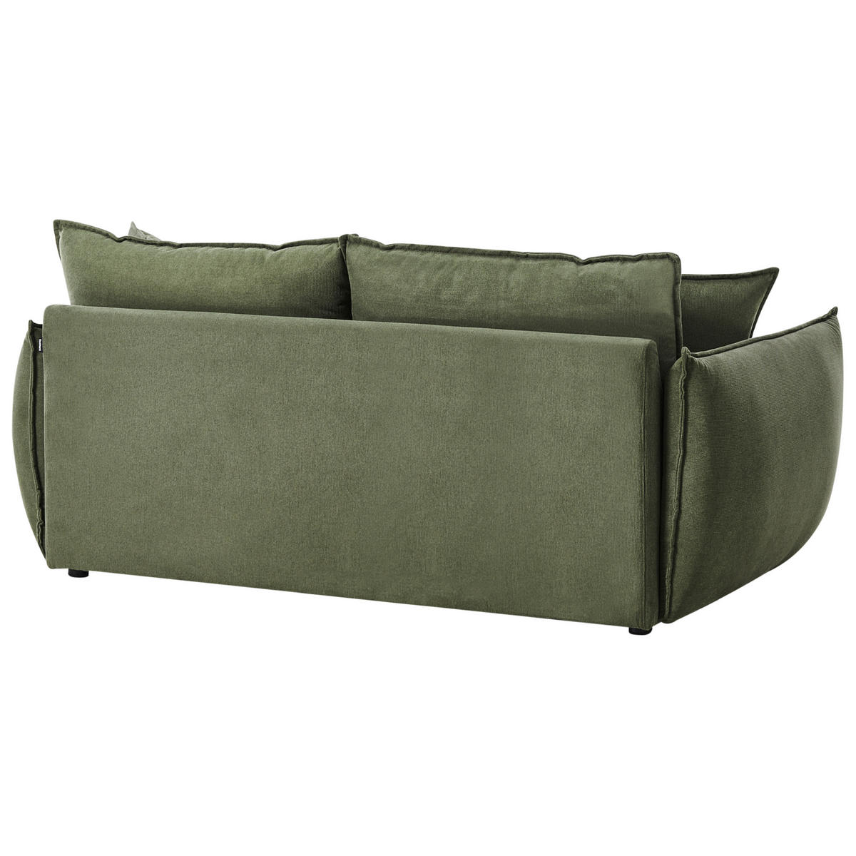 3-SITZER-SOFA Stoff Grün Kunes - Grün, Textil (190/82/92cm) - Beliani