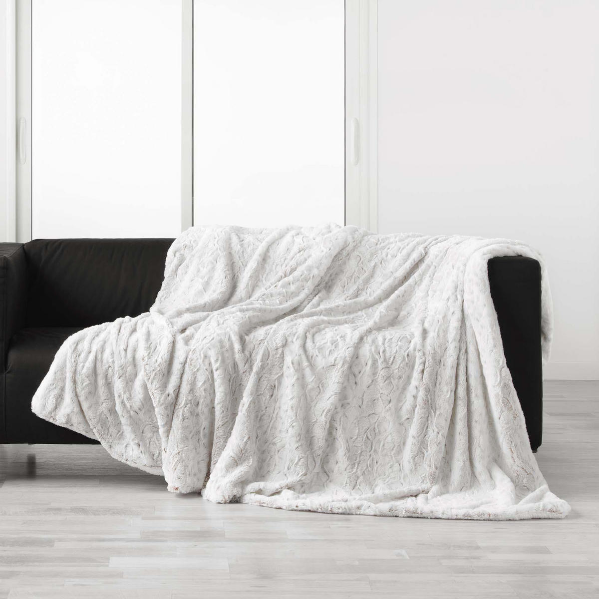 TAGESDECKE Alaska 220/180 cm - Weiß, Textil (180/220cm) - Douceur d´intérieur