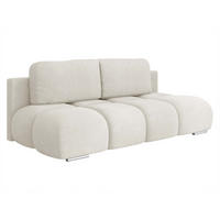 SCHLAFSOFA Honey Mini - Creme/Schwarz, Holz/Kunststoff (195/89/90cm) - MIRJAN24