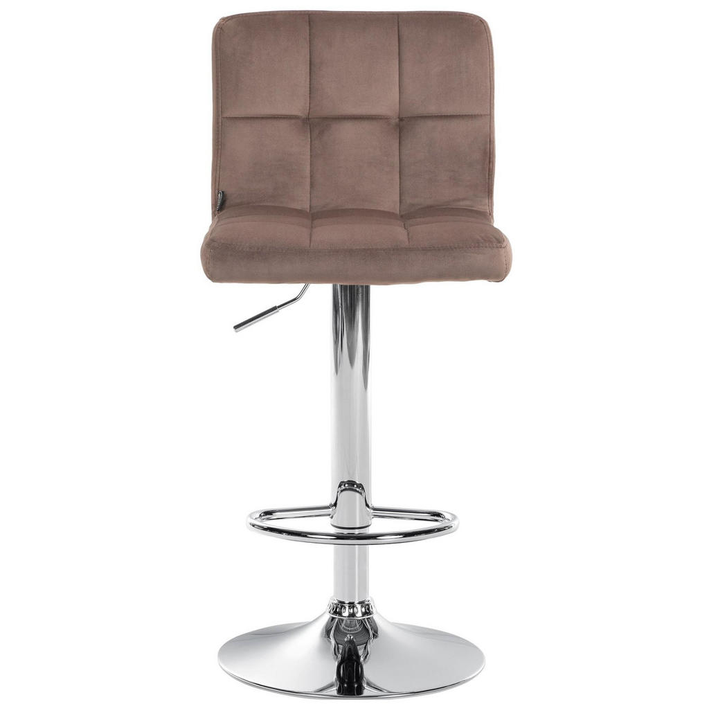 Thumbnail - CLP Barhocker, Braun, Textil, 46x94x47 cm, Esszimmer, Barmöbel, Barhocker