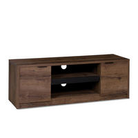 TV-SCHRANK MERO mit Türen und Einlegeböde, Dunkelbraun - Dunkelbraun, Holzwerkstoff (135/46/40cm) - KONSIMO®