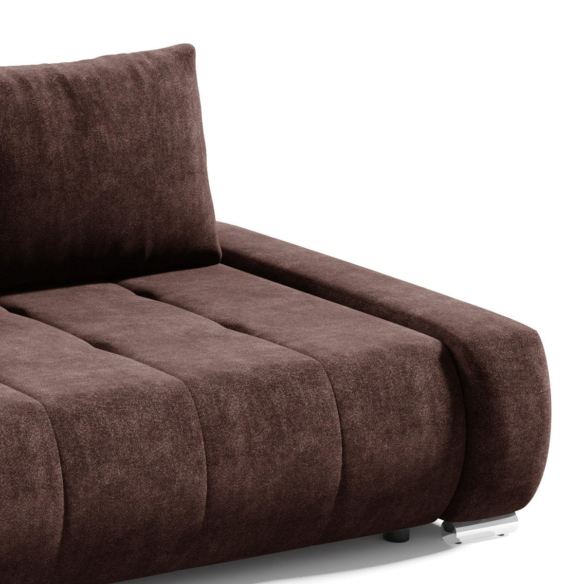 SCHLAFSOFA Jonas 3 Sitzplätze Braun - Braun, Holzwerkstoff (240/85/110cm) - Petits-meubles