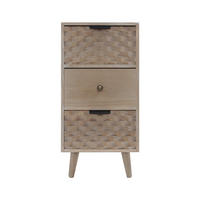 NACHTTISCH Braun 25/30/63 cm - Braun, Holz (25/63/30cm) - Mobili Rebecca