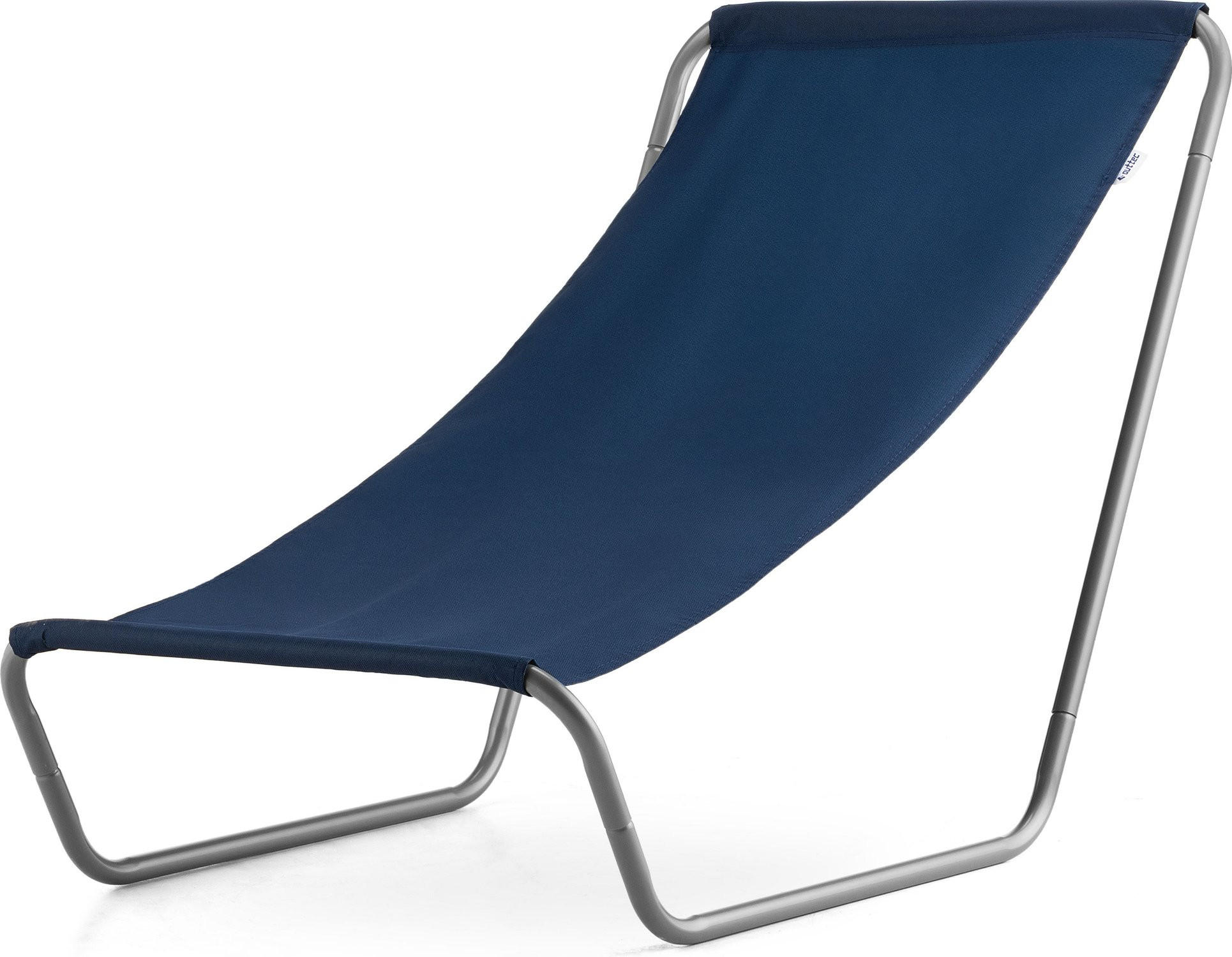 STRANDSESSEL bis 100 kg - Blau, Textil/Metall (51/60/97cm) - Outtec