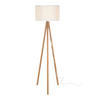 STEHLEUCHTE Rochester - Creme, Textil (37/37/136cm) - lux.pro