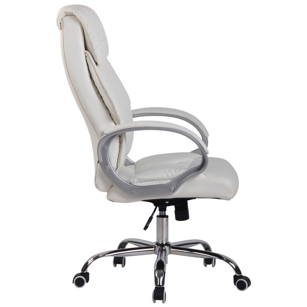 Thumbnail - CLP Chefsessel, Weiß, Textil, 64x118x65 cm, Arbeitszimmer, Bürostühle, Chefsessel