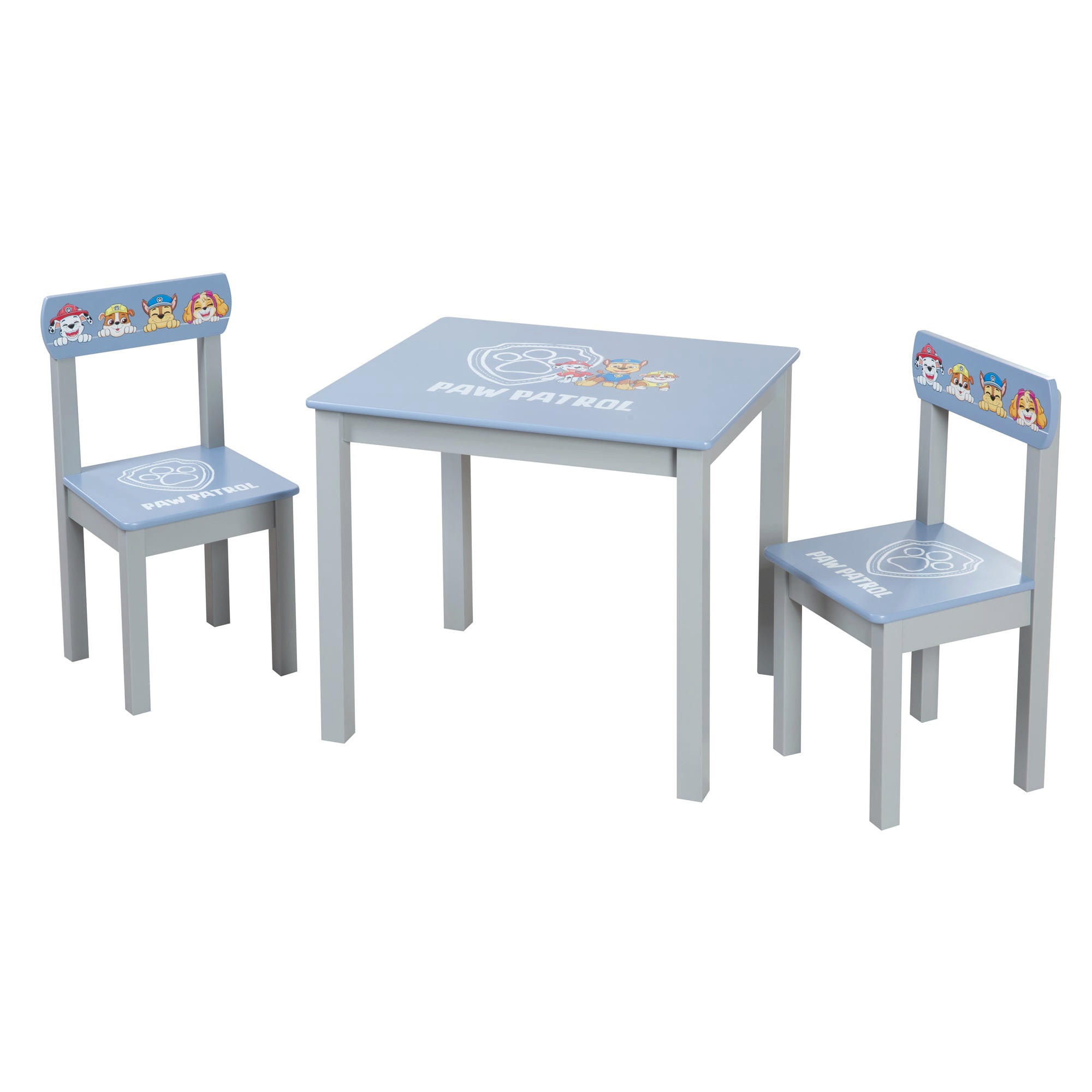 KINDERSITZGRUPPE Paw Patrol - Blau, Holzwerkstoff (50/51/60cm) - Roba
