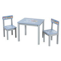KINDERSITZGRUPPE Paw Patrol - Blau, Holzwerkstoff (50/51/60cm) - Roba