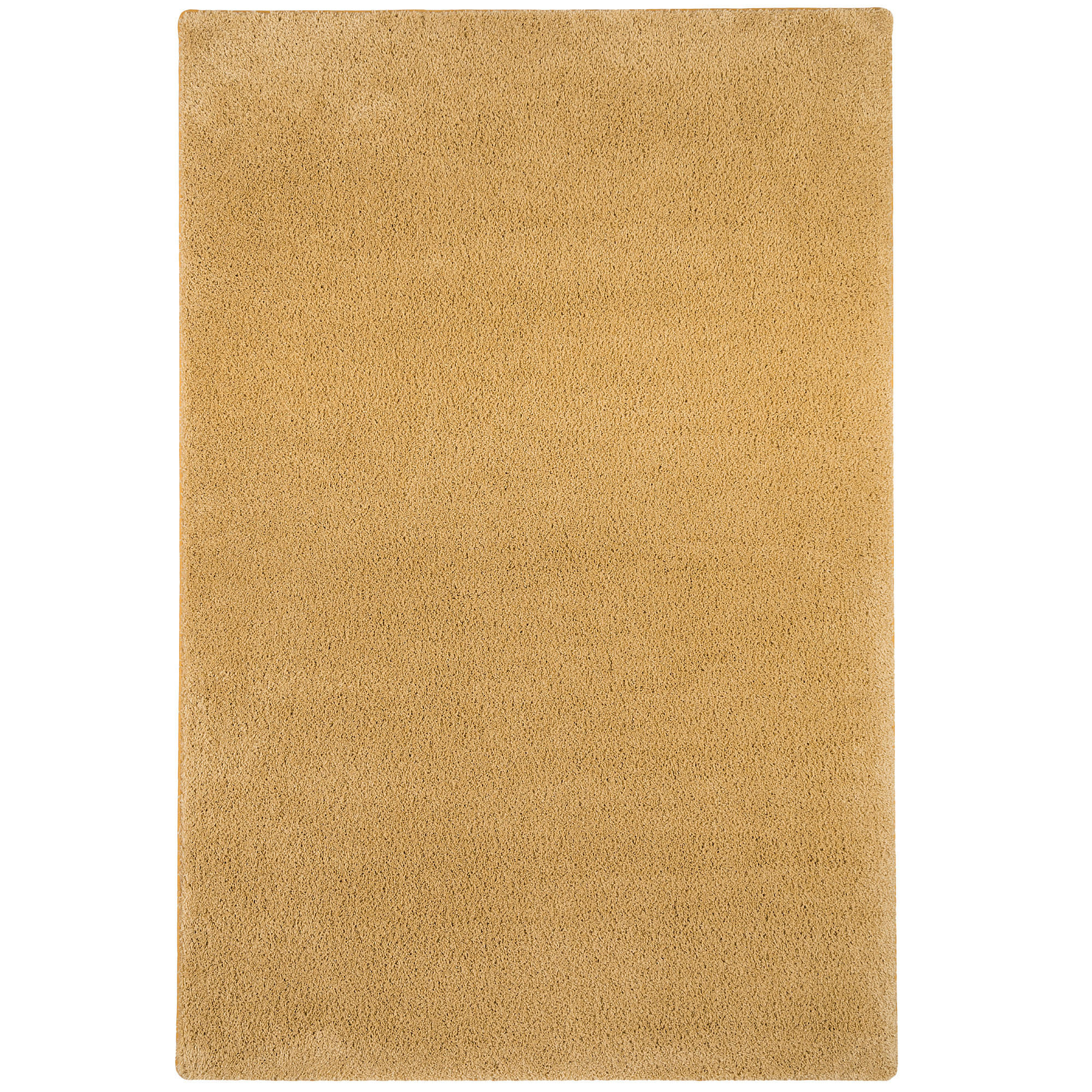 HOCHFLOR SHAGGY TEPPICH PALACE - Currygelb, Textil (80/320cm) - Snapstyle