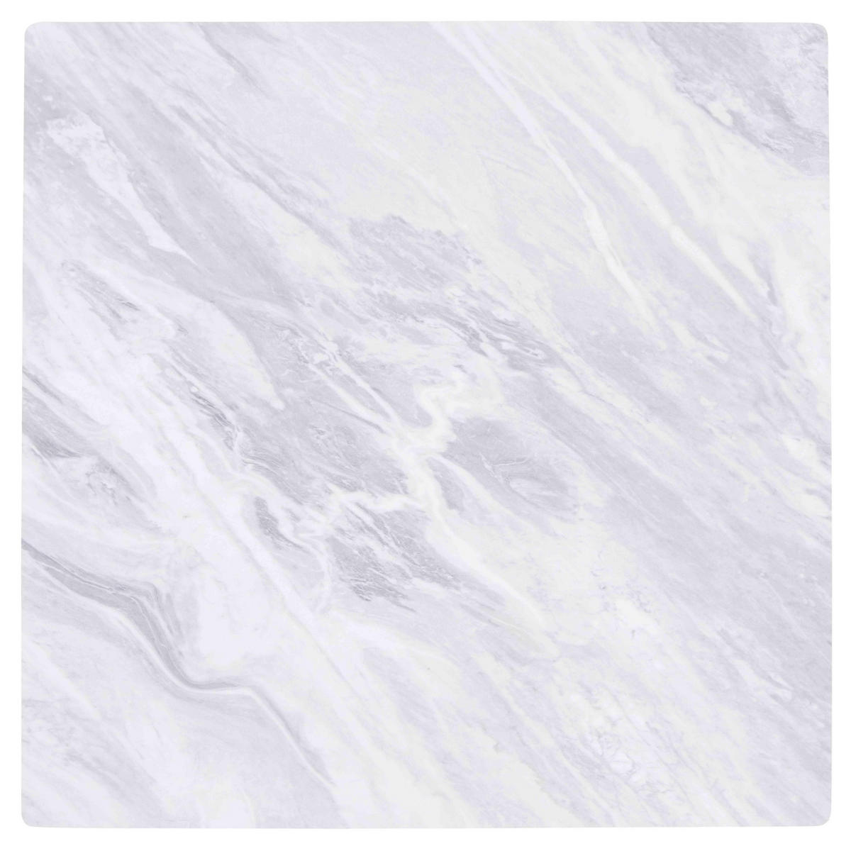 TISCHPLATTE 60 x 60 cm, Marmor - Ecru, Kunststoff (60/60/1.25cm) - Oviala