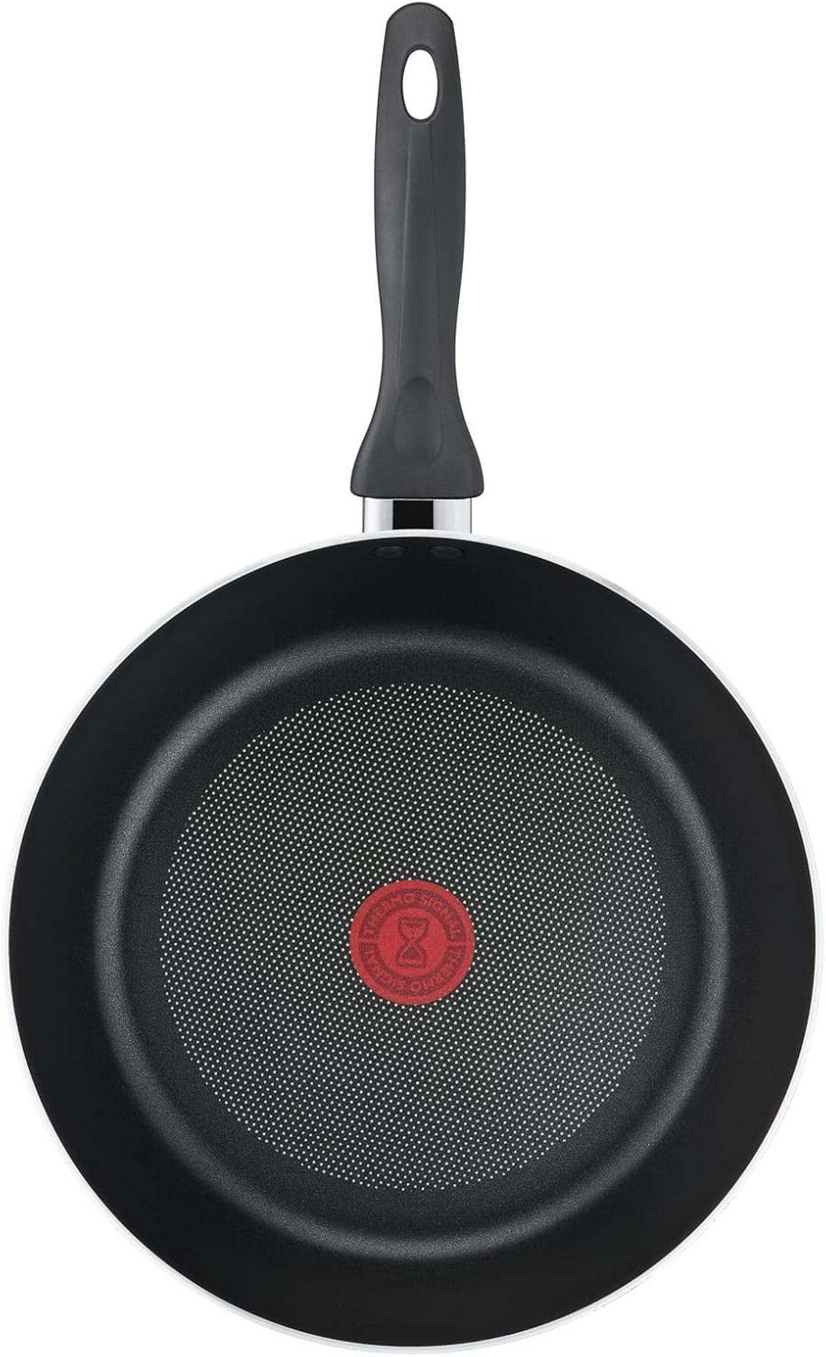 BRATPFANNE Cook & Clean 24 cm Schwarz Antihaftbeschichtung Thermo-Signal tiefe Form - Schwarz, Kunststoff/Metall (24cm) - Tefal