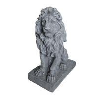 SOCHA leva - sivá, plast (17/38/27cm) - Relaxdays