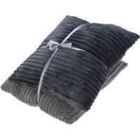 KISSEN für das Wohnzimmer 45/45/6 cm - Grau, Textil (45/45cm) - Home Styling Collection