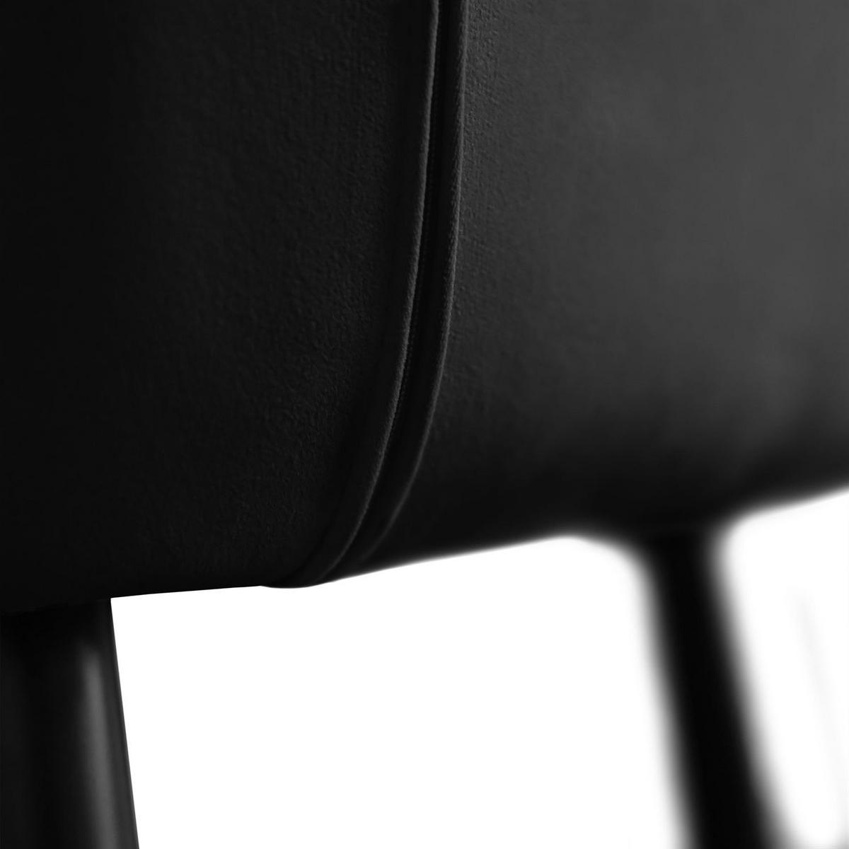 ARMLEHNENSTUHL TOKIO - Schwarz, Textil (60/96/46cm) - Lookway