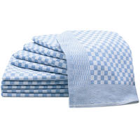 GESCHIRRTÜCHER, 10er-Set, 46x90 cm, 100% Baumwolle, Blau - Blau, Textil (46/90cm) - Zollner