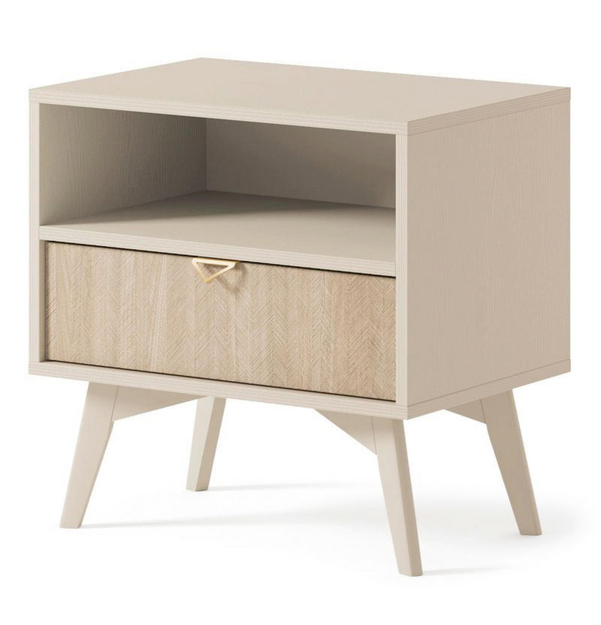 KOMMODE – S54 – 54 cm – FOREST – Sandfarben - Sandfarben, Holzwerkstoff (54/54/38cm) - hi-markt