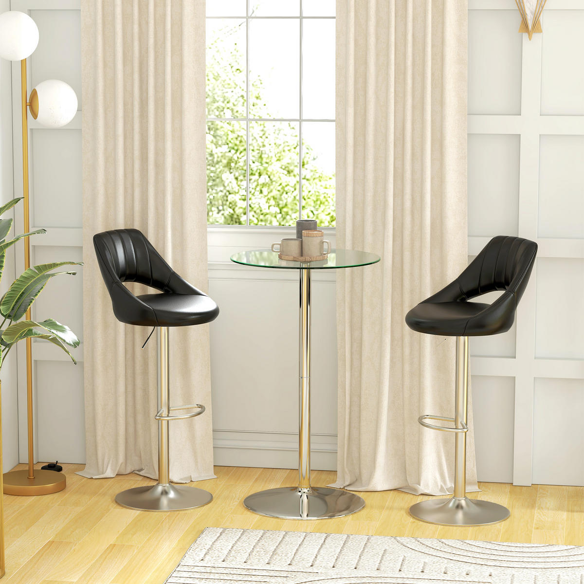 BARTISCH Transparent 1 Stück - Transparent, Kunststoff (70/70/102cm) - GiPP