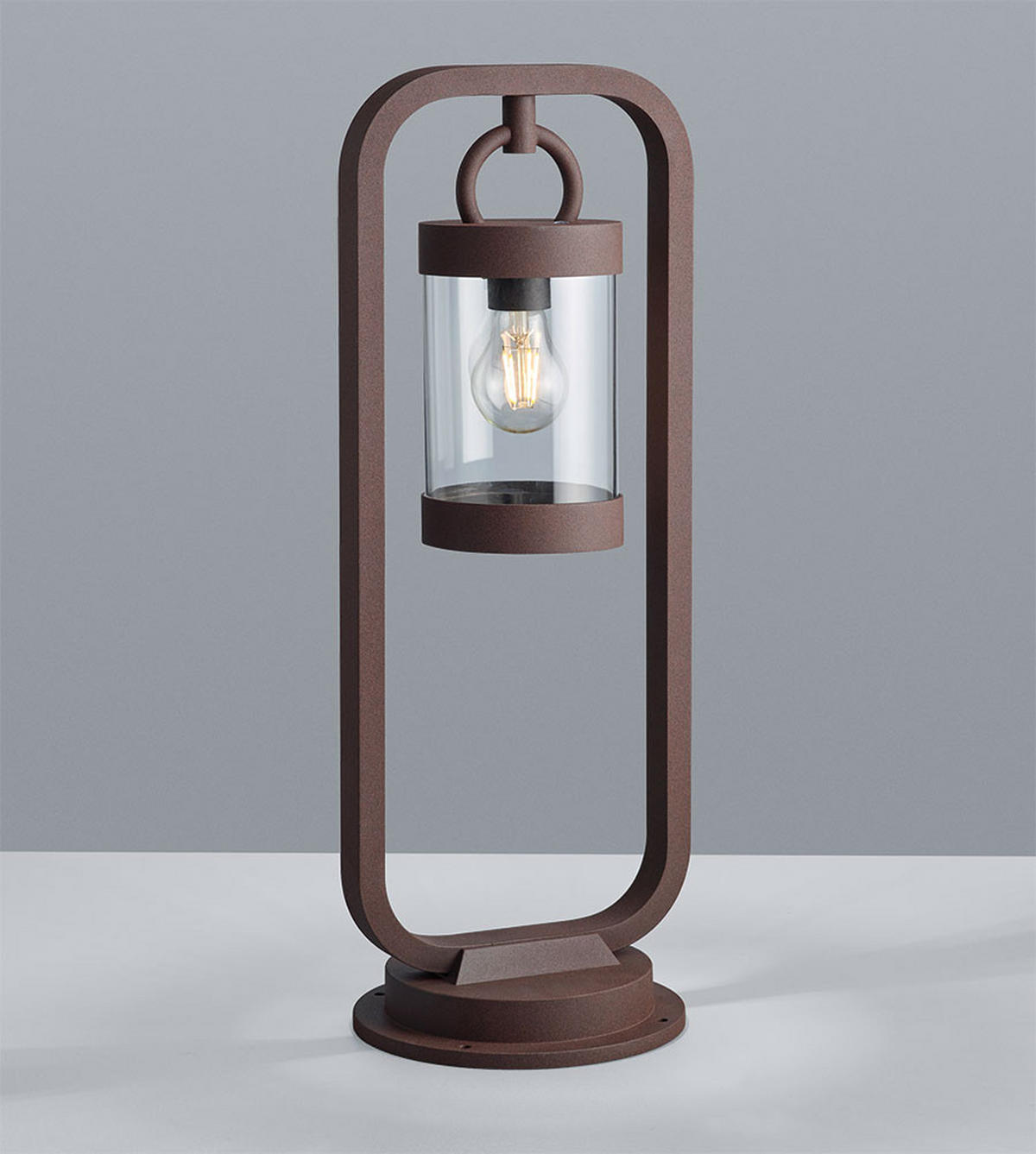 LED WEGELEUCHTE Sambesi Braun Rostoptik - Braun, Metall (21/23/60cm)