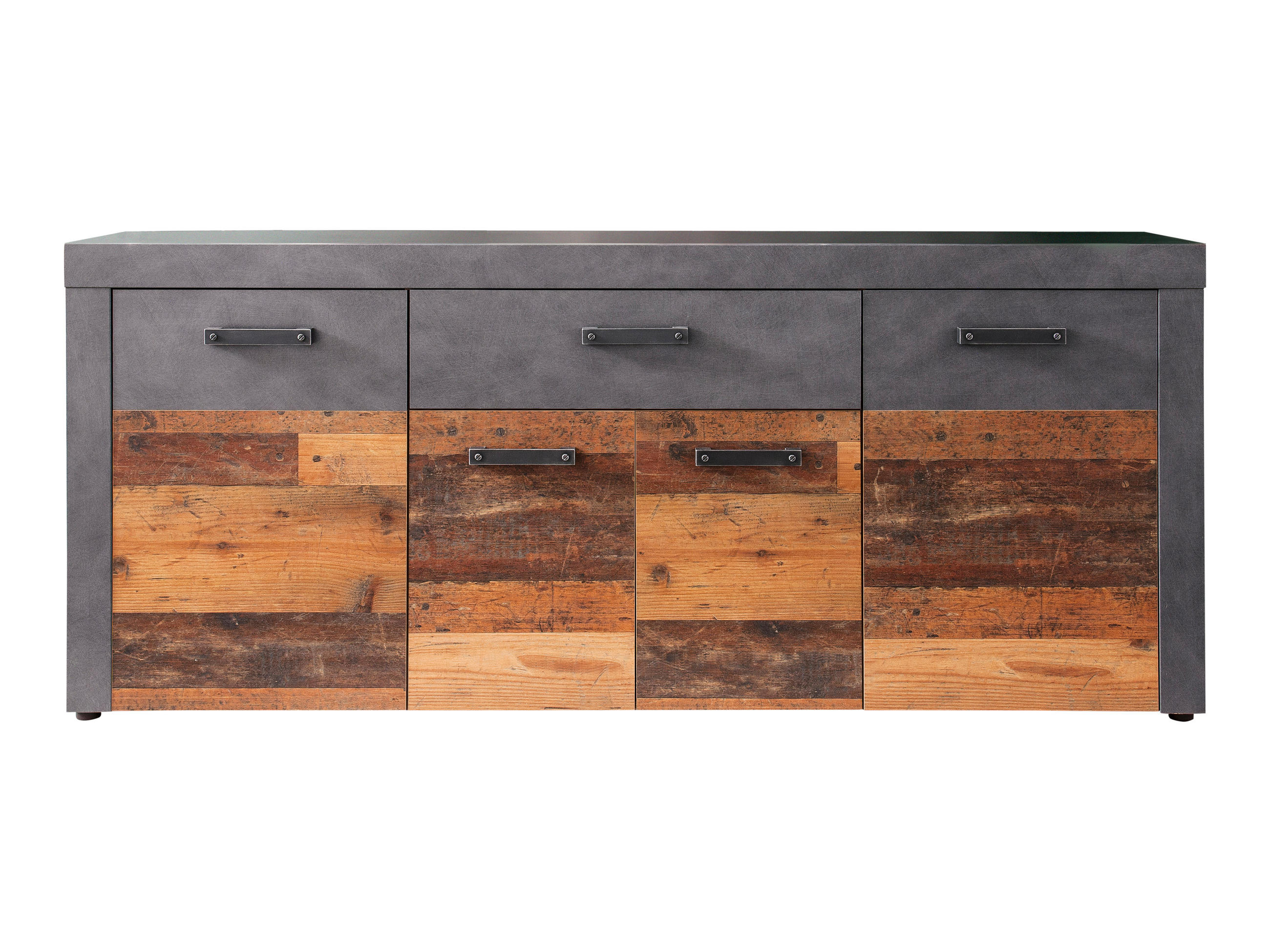 SIDEBOARD grau - Grau, Holzwerkstoff (178/76/40cm) - ebuy24