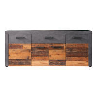 SIDEBOARD grau - Grau, Holzwerkstoff (178/76/40cm) - ebuy24