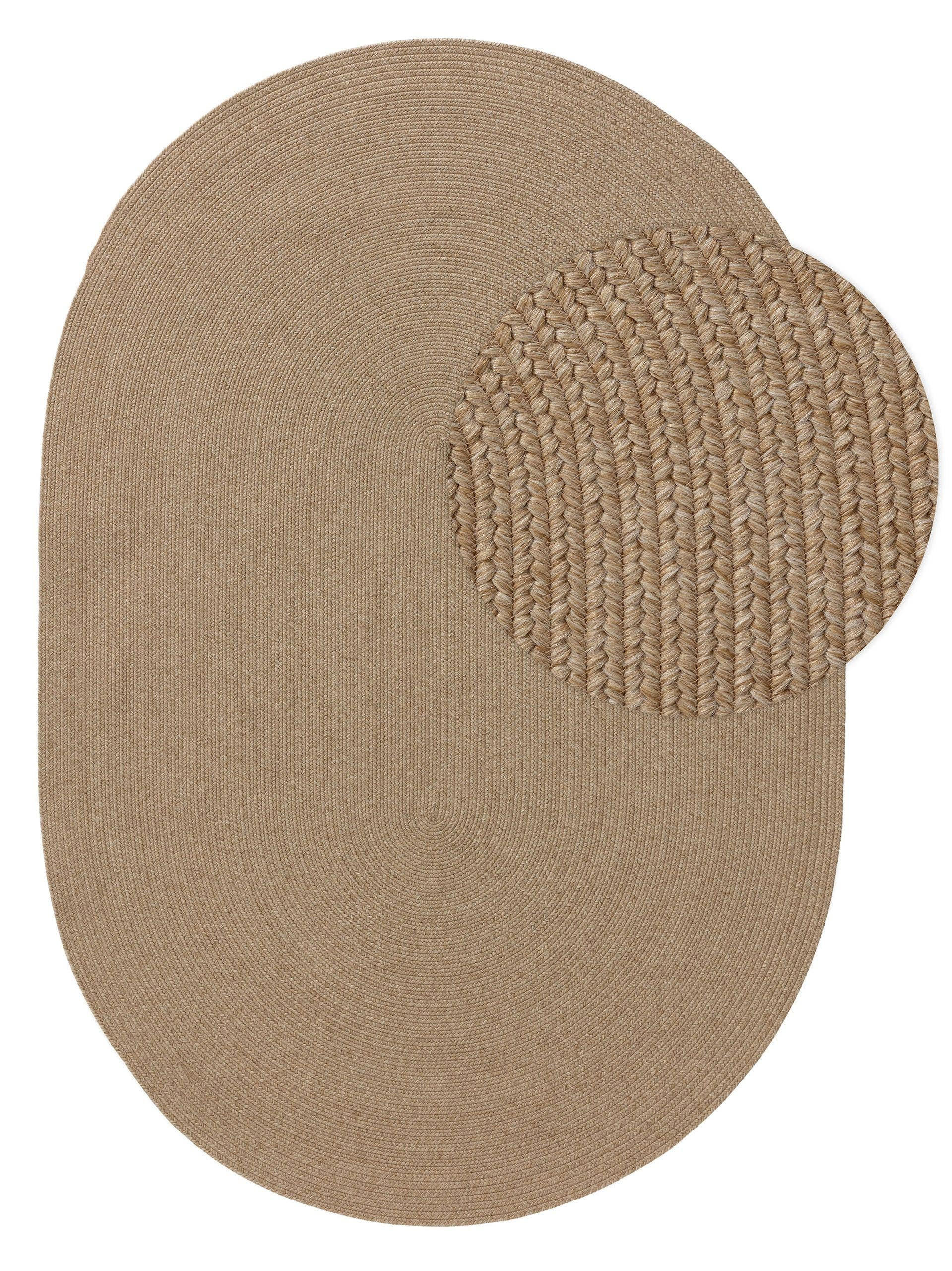 OUTDOORTEPPICH Nandi Beige 120x170 cm - Beige, Textil (120/170cm) - benuta Nest