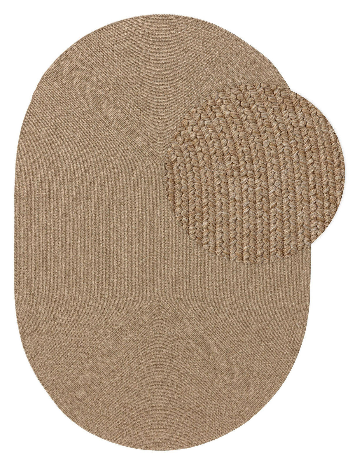OUTDOORTEPPICH Nandi Beige 120x170 cm - Beige, Textil (120/170cm) - benuta Nest
