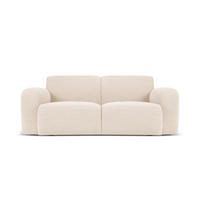 SOFA Molino aus Boucle beige 2 Sitzplätze - Beige, Textil (95/72/170cm) - Micadoni