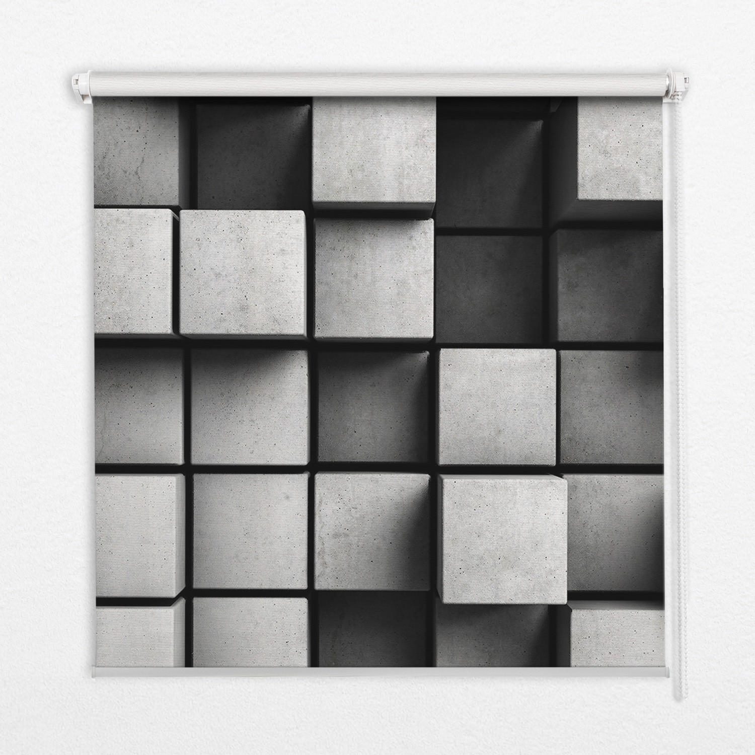 TULUP VNITŘNÍ roleta - okenní roleta - roleta - 100x180 cm - Kamenné kostky