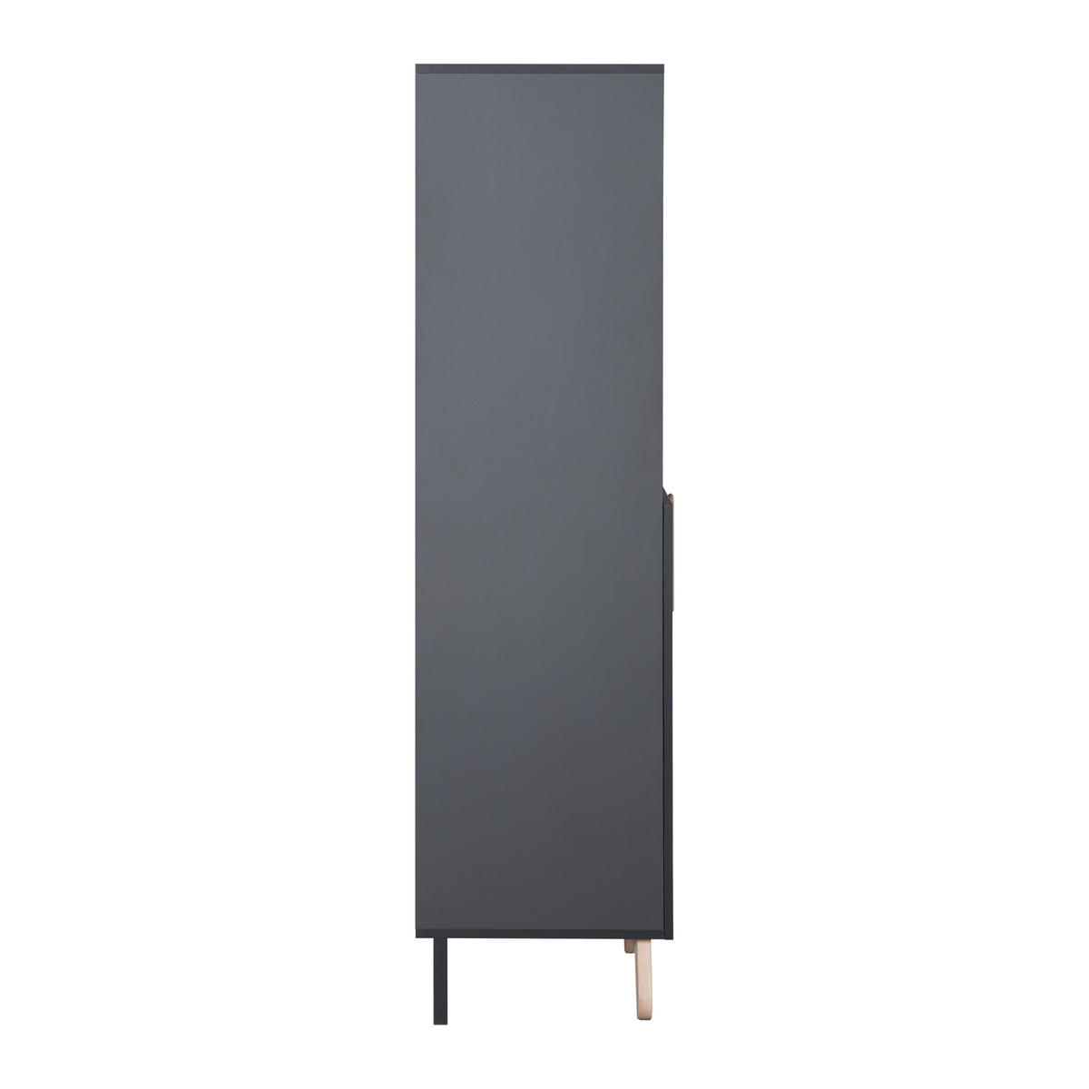 STANDREGAL Jara - Anthrazit, Holzwerkstoff (45/166.5/43cm) - Roba