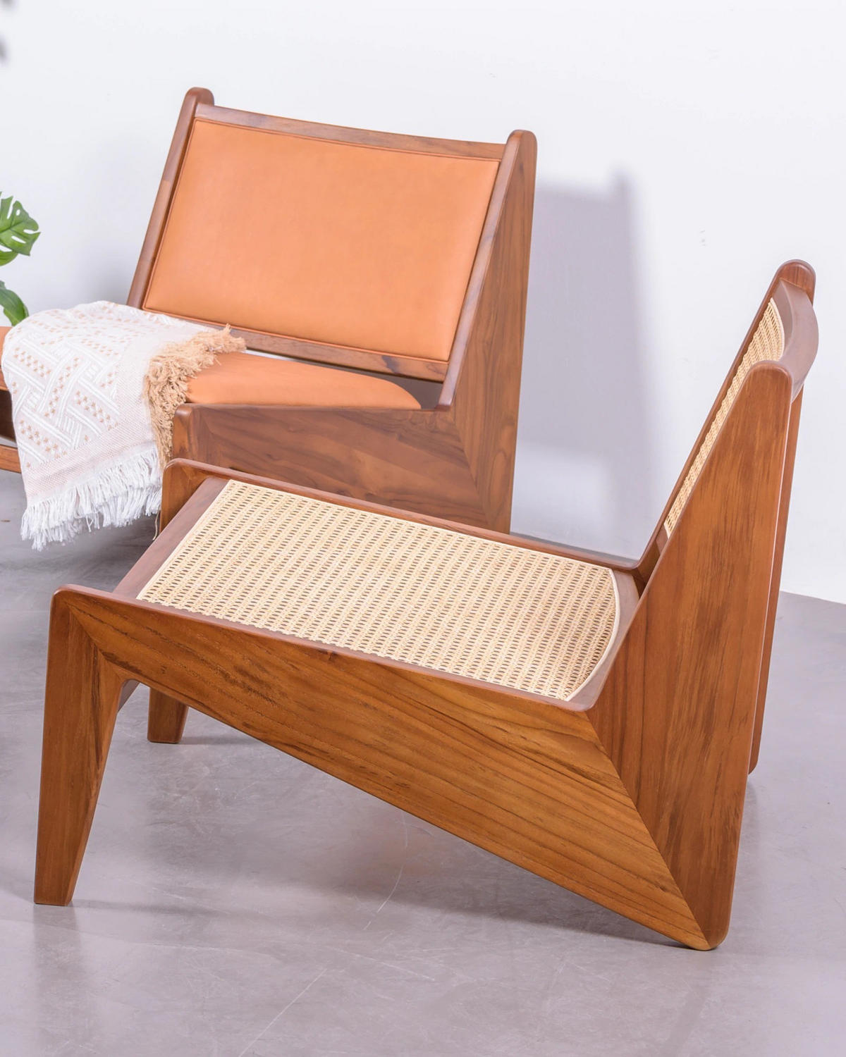 SESSEL Teakfarben - Teakfarben, Holz (60/57/71cm) - Nest Dream