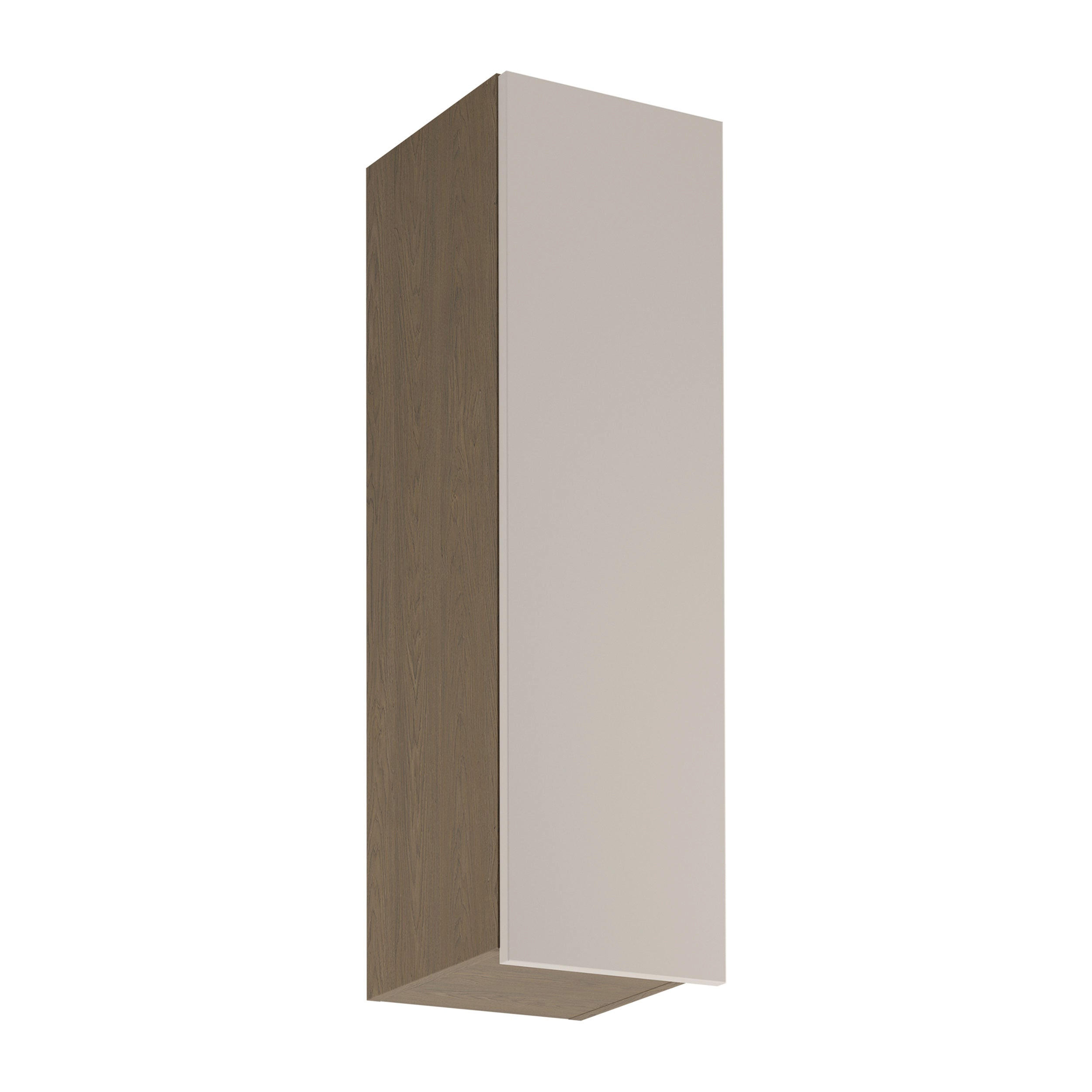 Royal24_Markt Hängeschrank Eiche, Beige 30x100x32 cm