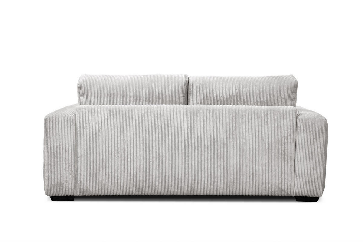 SOFA OLI 3-Sitzer, perlweiß - Weiß, Holz/Textil (208/91/108cm) - Courtois Laville