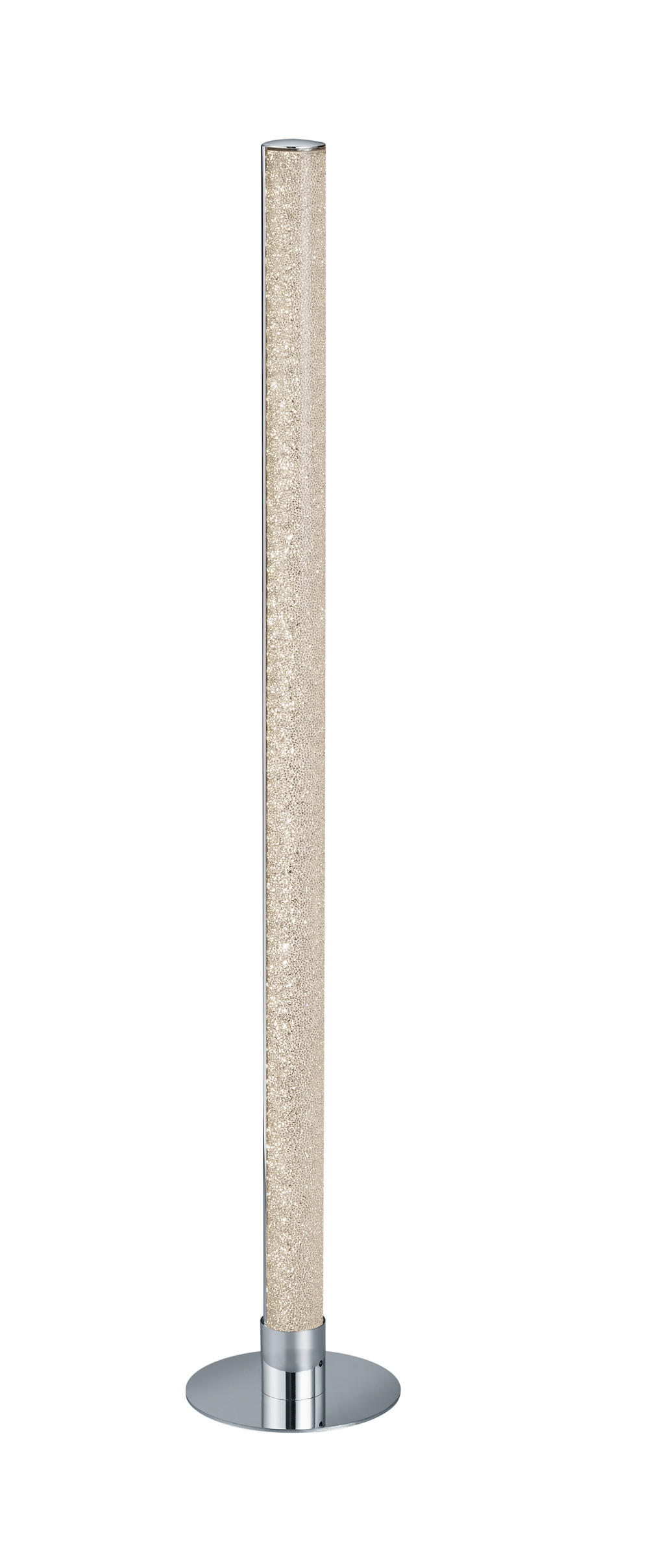 STEHLAMPE LEIA - Grau - 18/18/104 cm - Grau, Metall (18/18/104cm) - Trio Leuchten