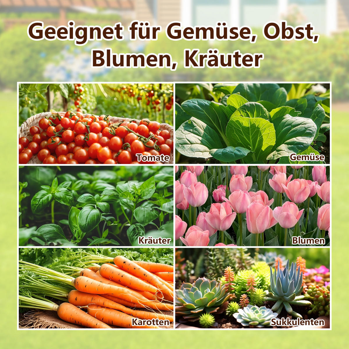 HOCHBEET 190/90/64 cm Schwarz (1 Stück) - Naturfarben, Metall (90/64/190cm) - Oxeza