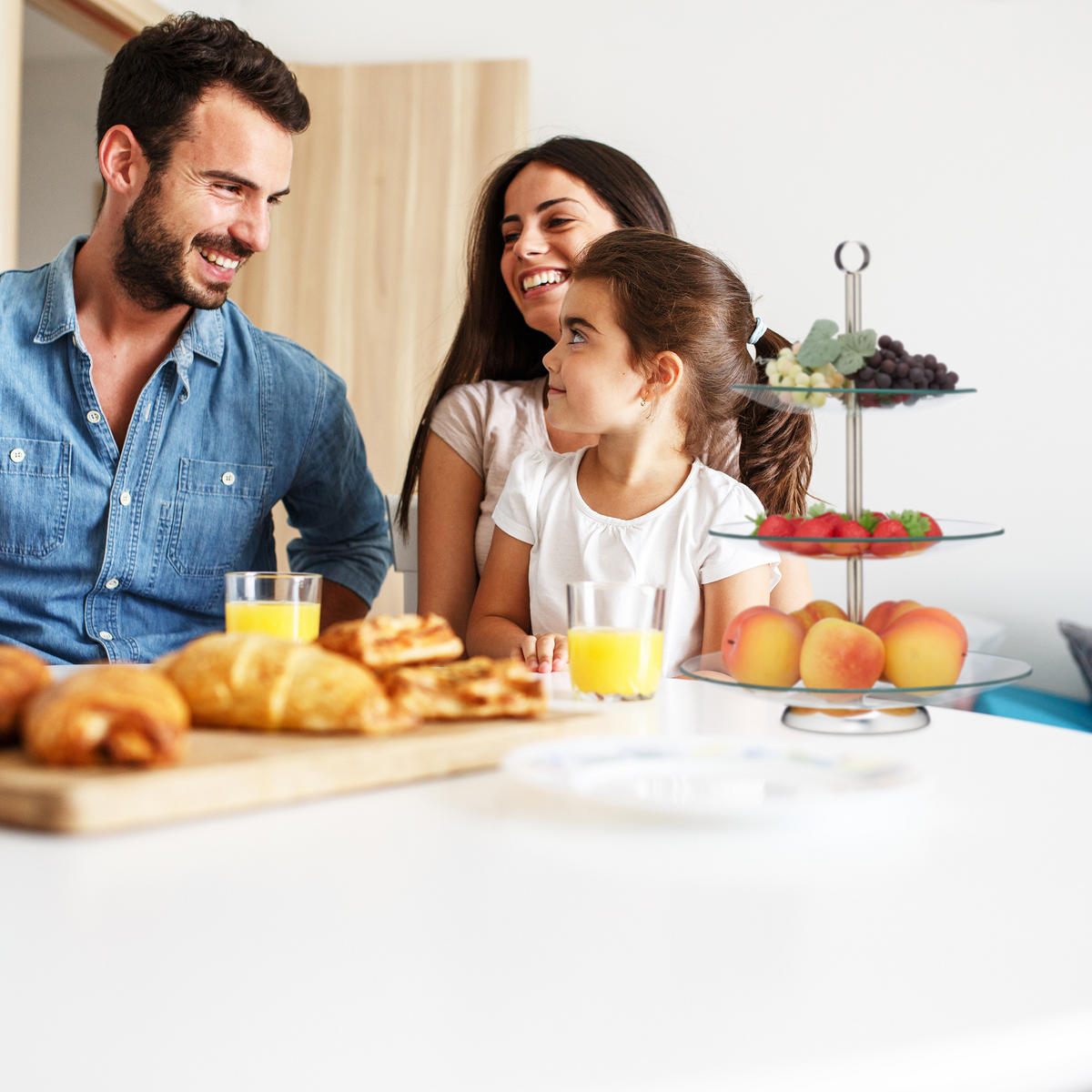 ETAGERE - Transparent, Glas/Metall (29.5/40cm) - Relaxdays