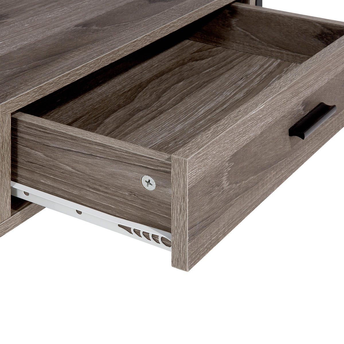 REGAL 3 Fächer Keene - Dunkelbraun, Holzwerkstoff (56/101/51cm) - Beliani
