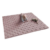 KRABBELDECKE Rosa 130x150cm - Rosa, Textil (130/150cm) - Sanosoft