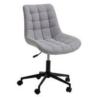 DREHSTUHL TALIA - Grau, Textil (53/89/61cm) - IDIMEX