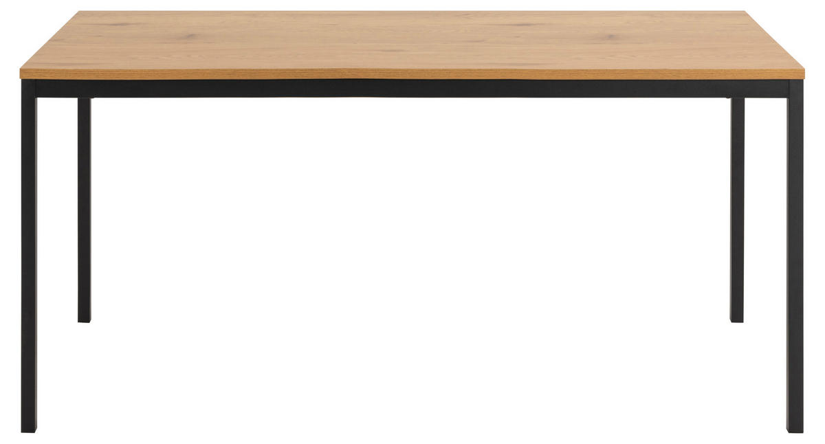 ESSTISCH Wildeiche Dekor - Eiche Wotan, Holzwerkstoff (80/160/74cm) - ebuy24