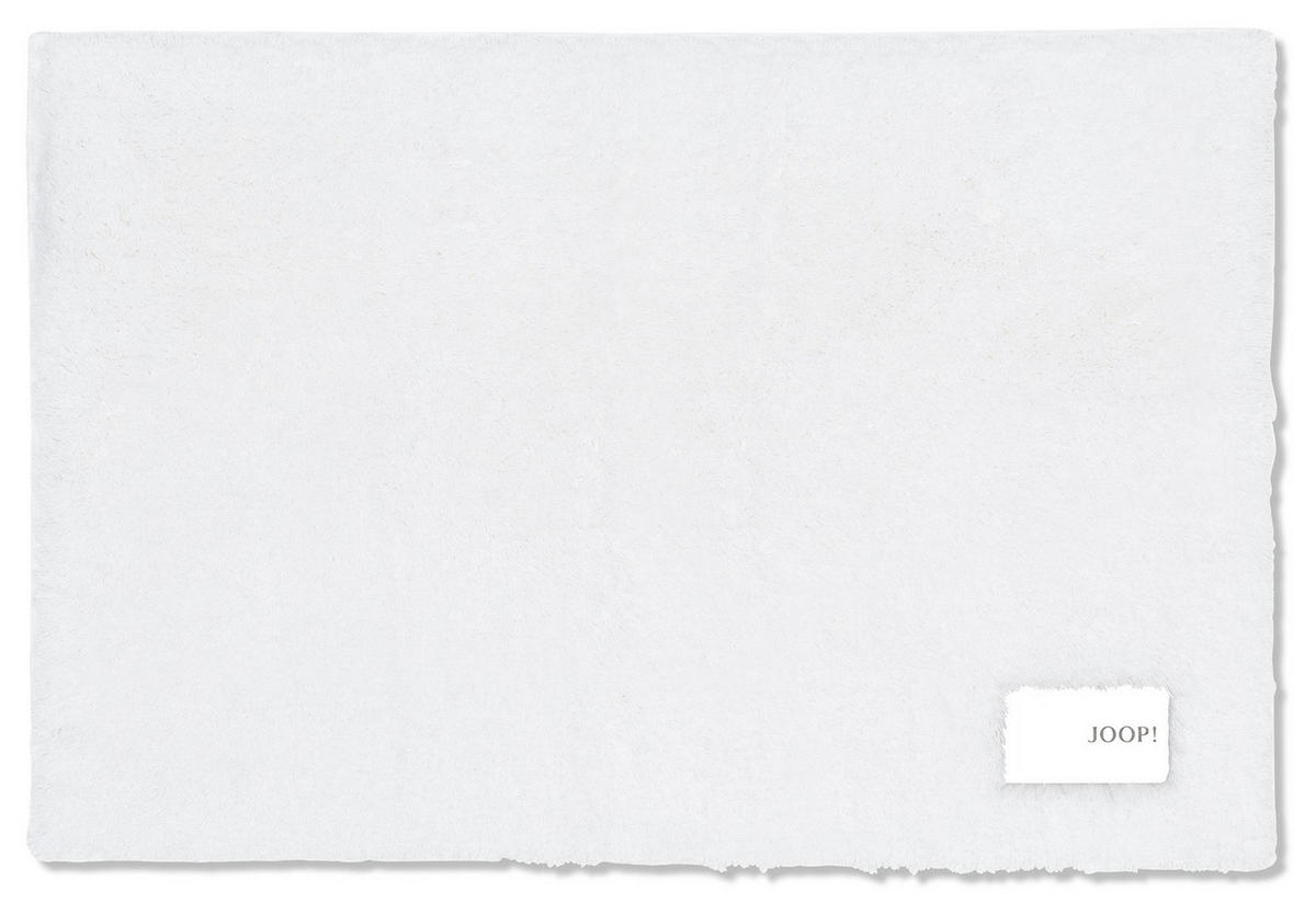 BADTEPPICH Luxury weiß-60 x 60 cm - Weiß, Textil (60/60cm) - Joop!