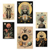 POSTER Set Mit 6 Mystischen Esoterischen Stil A3 & A4 Rahmenlos - Klar, Papier (29/3cm) - Nacnic