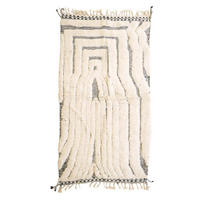 BERBERTEPPICH aus reiner Wolle beige - Beige, Naturmaterialien (144/255cm) - AFK Living