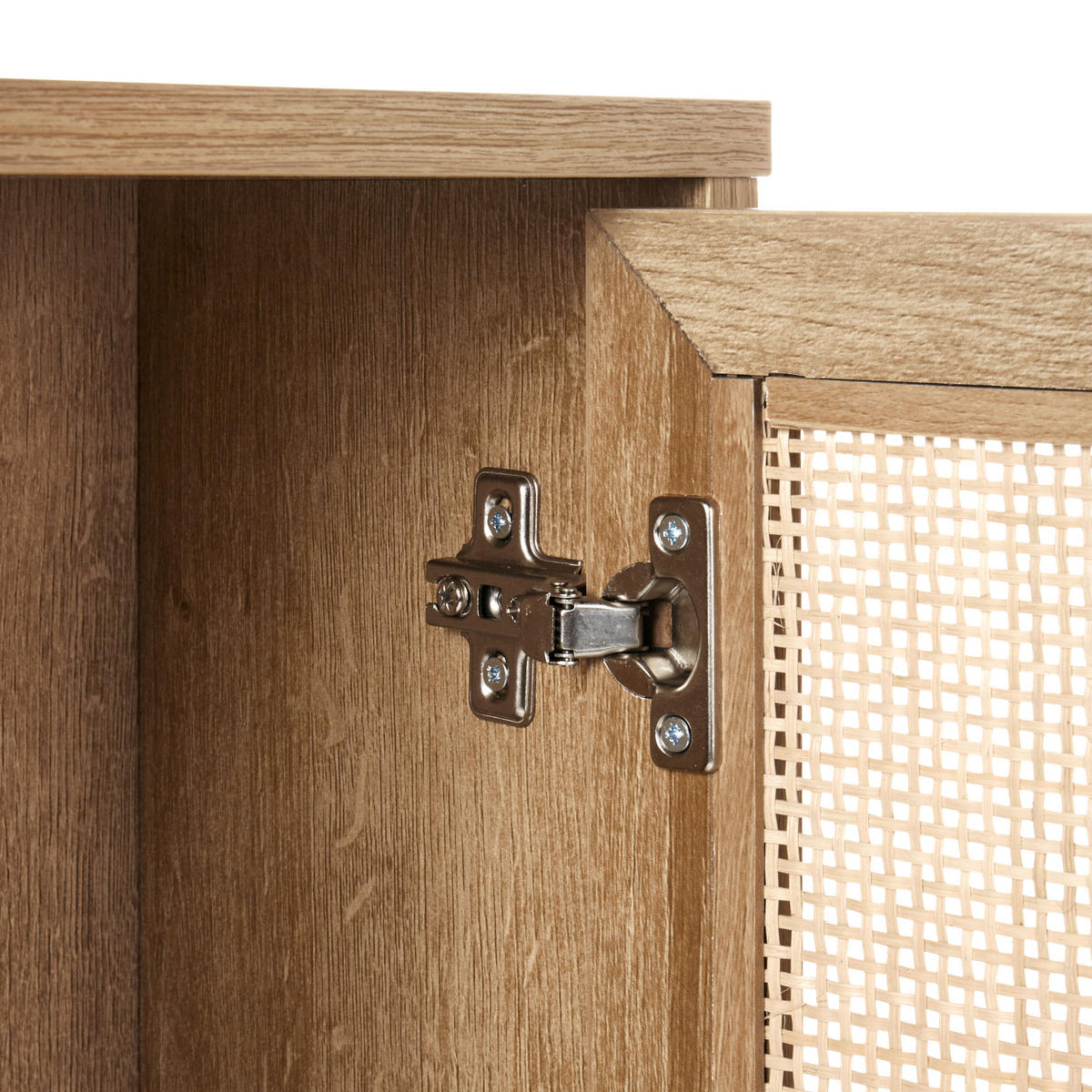 BAD-WANDSCHRANK 40 cm Hellbraun Rosell - Naturfarben/Braun, Holzwerkstoff (40/60/19cm) - Beliani