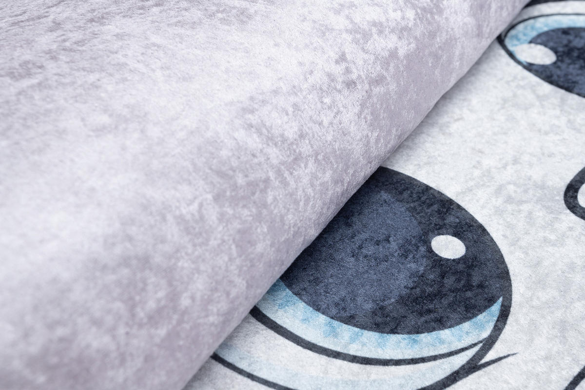 TEPPICH EMMA Grau 120/170 cm - Grau, Kunststoff (120/170cm) - Tapiso