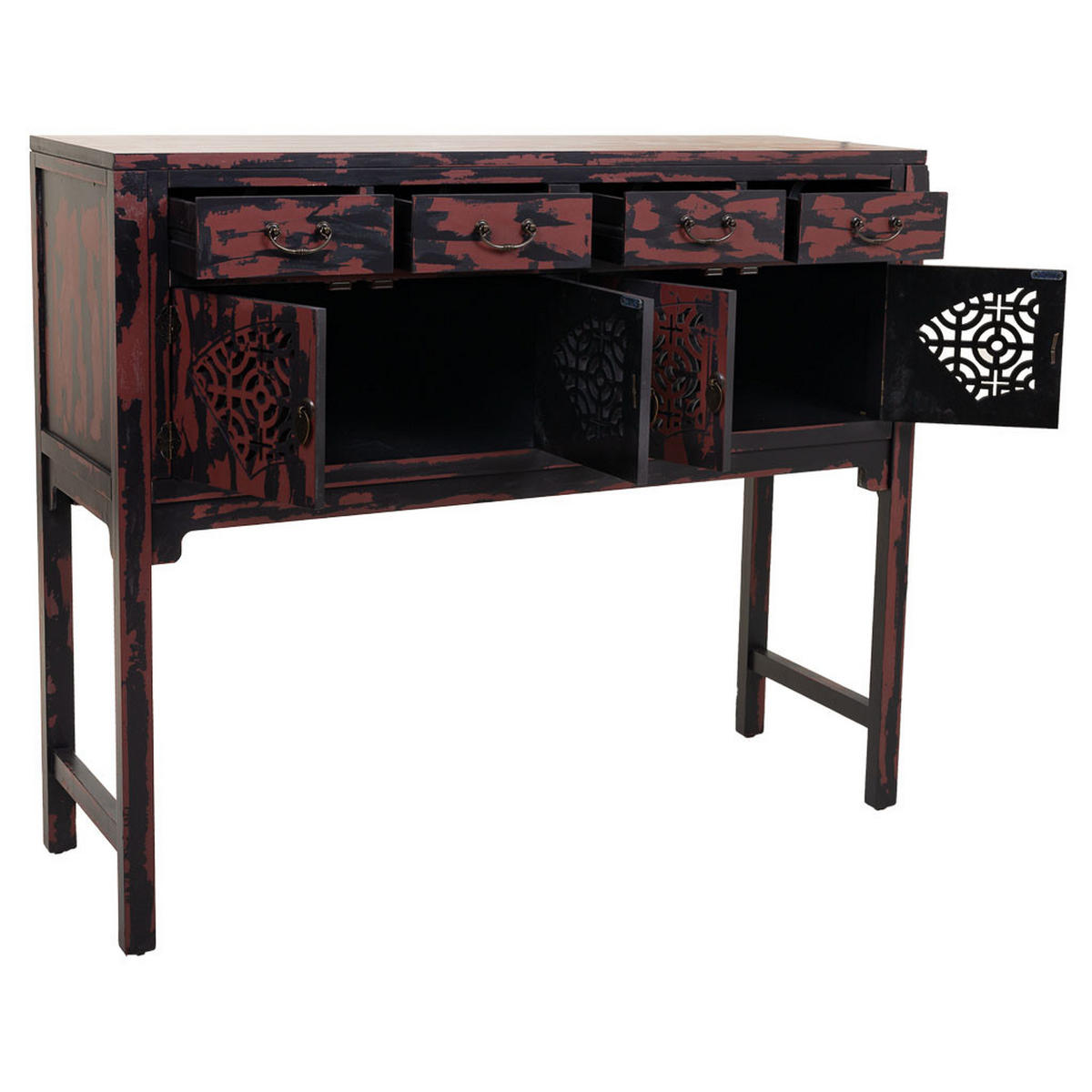 ANRICHTE 120x40x102 cm - Multicolor, Holz (120/102/40cm) - Wanderlust