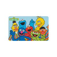 BRETTCHEN Sesamstraßed Friends Mehrfarbig 14,5 x 23,5 cm - Multicolor, Kunststoff (14.5/23.5cm) - United Labels